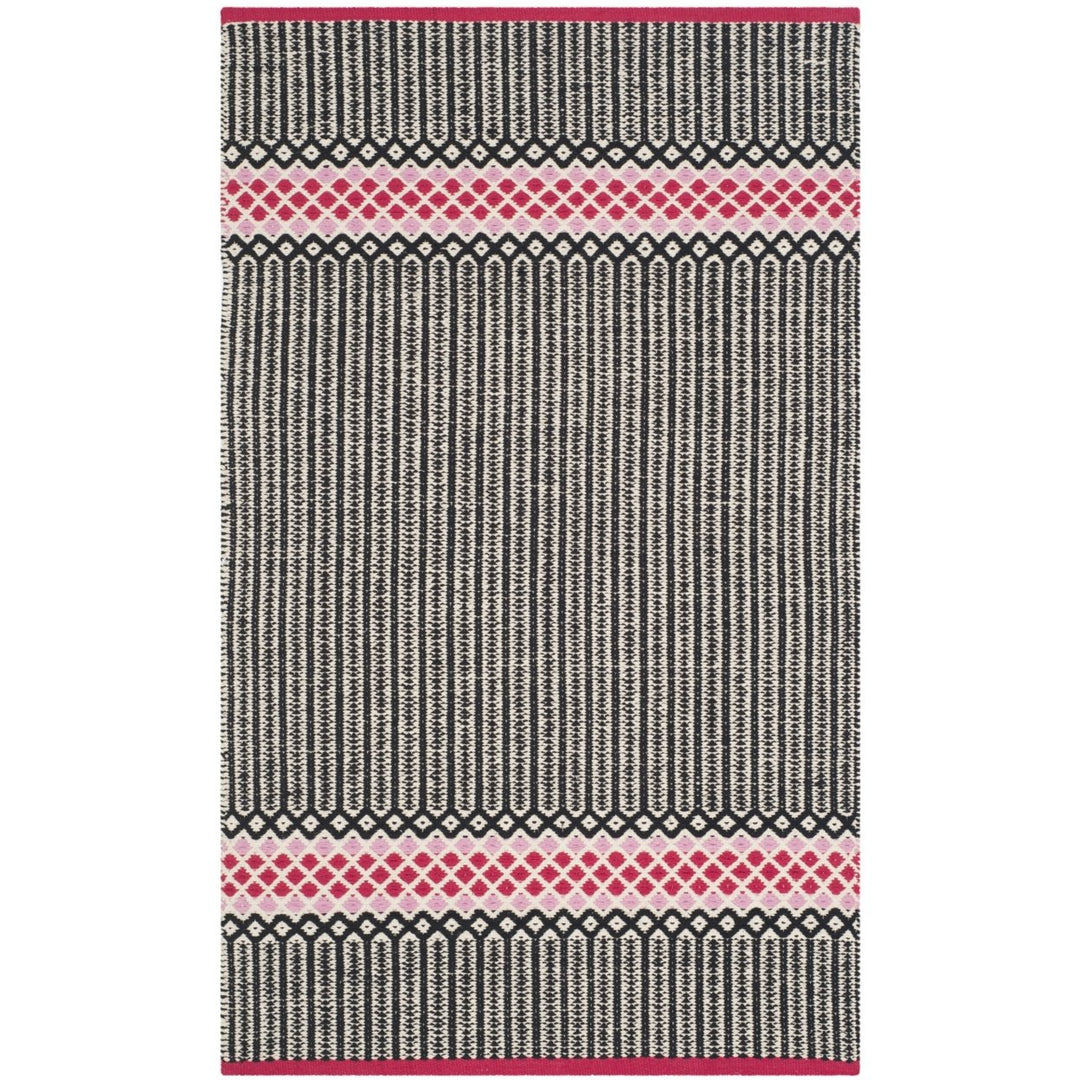 SAFAVIEH Montauk MTK820P Handwoven Light Pink /Multi Rug Image 1