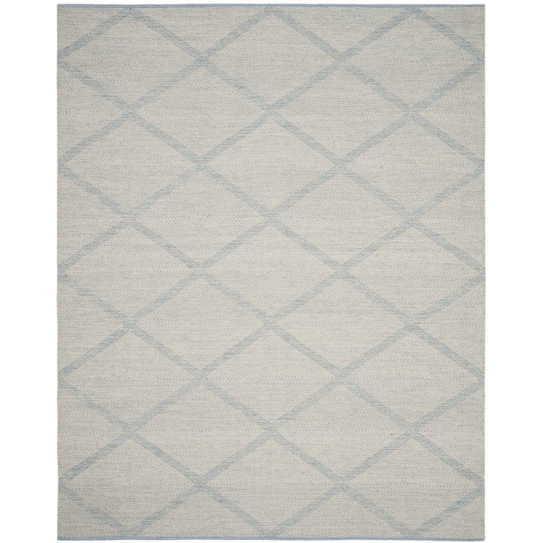 SAFAVIEH Montauk MTK821B Handwoven Light Blue Rug Image 1