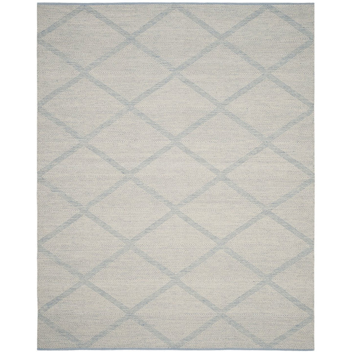 SAFAVIEH Montauk MTK821B Handwoven Light Blue Rug Image 1