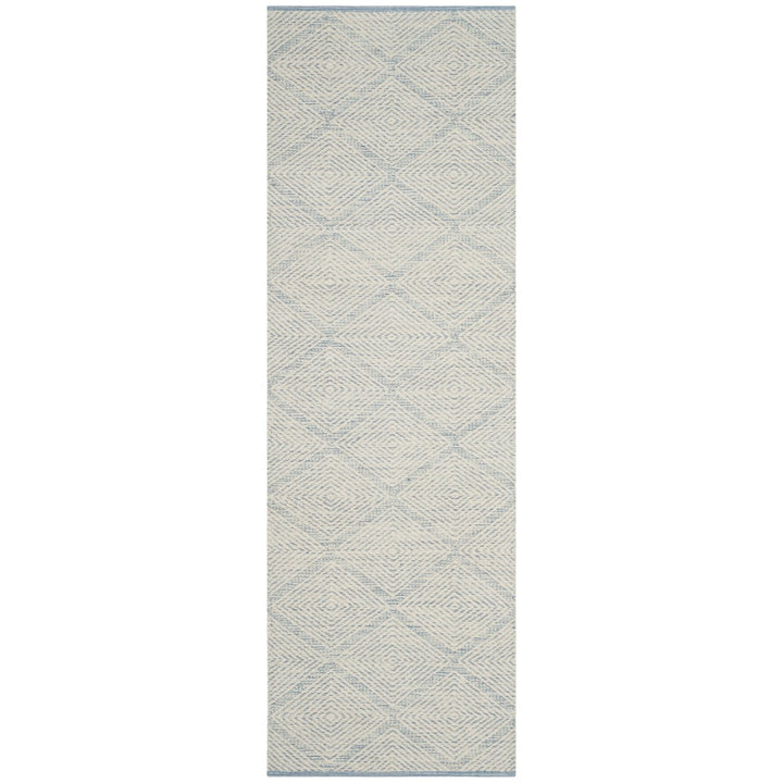 SAFAVIEH Montauk MTK821B Handwoven Light Blue Rug Image 4