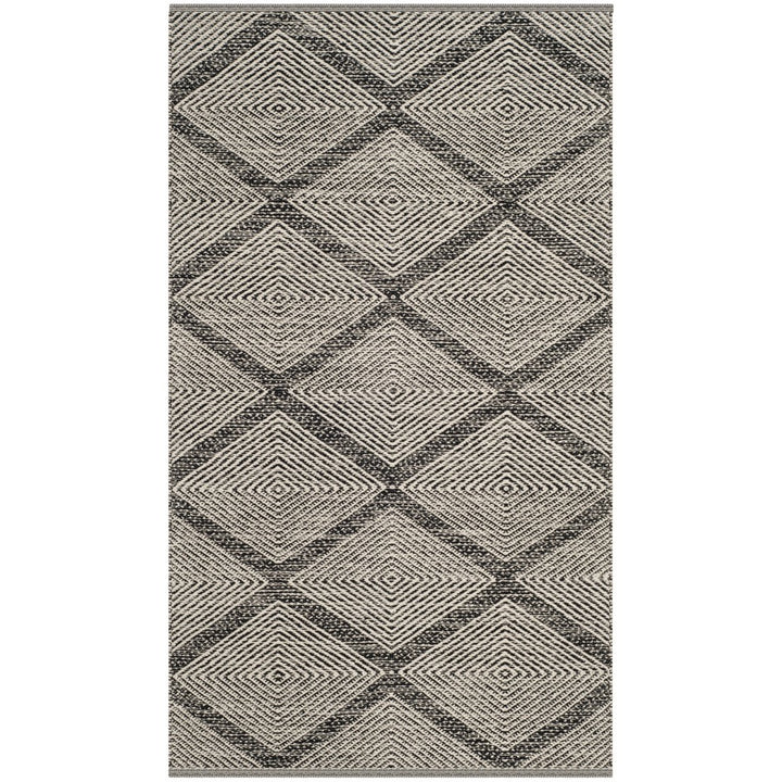 SAFAVIEH Montauk Collection MTK821D Handwoven Black Rug Image 3