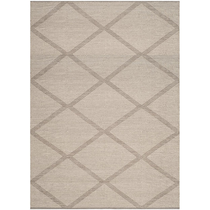 SAFAVIEH Montauk Collection MTK821A Handwoven Grey Rug Image 1