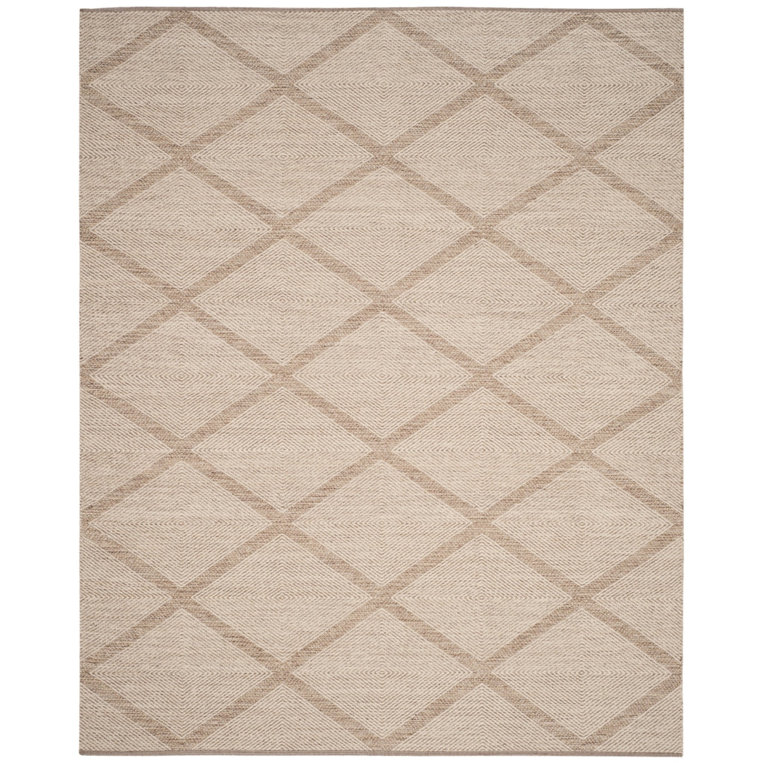 SAFAVIEH Montauk Collection MTK821E Handwoven Beige Rug Image 2