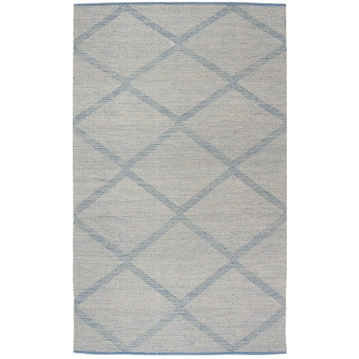 SAFAVIEH Montauk MTK821B Handwoven Light Blue Rug Image 7