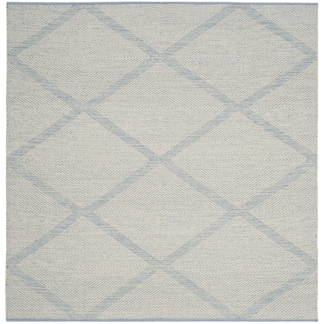 SAFAVIEH Montauk MTK821B Handwoven Light Blue Rug Image 9