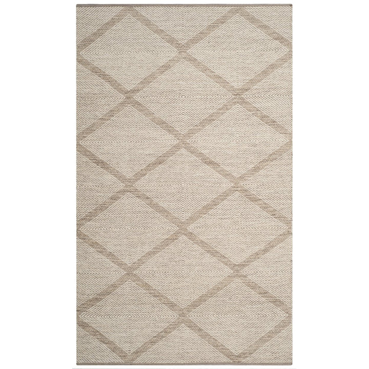 SAFAVIEH Montauk Collection MTK821E Handwoven Beige Rug Image 1