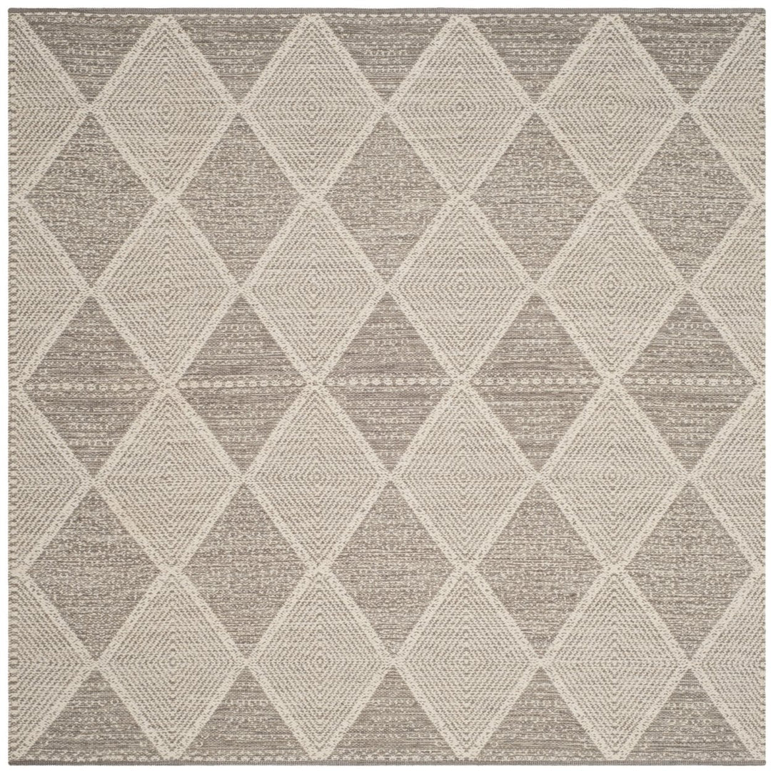 SAFAVIEH Montauk Collection MTK822A Handwoven Grey Rug Image 1