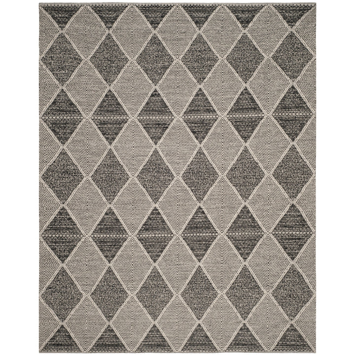 SAFAVIEH Montauk Collection MTK822D Handwoven Black Rug Image 1