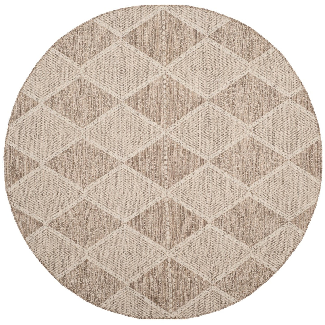 SAFAVIEH Montauk Collection MTK822E Handwoven Beige Rug Image 1