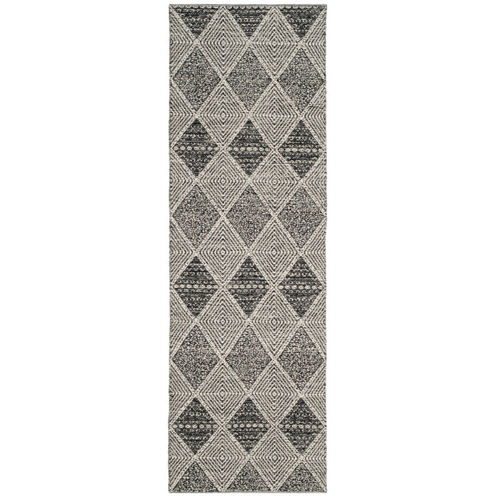 SAFAVIEH Montauk Collection MTK822D Handwoven Black Rug Image 5