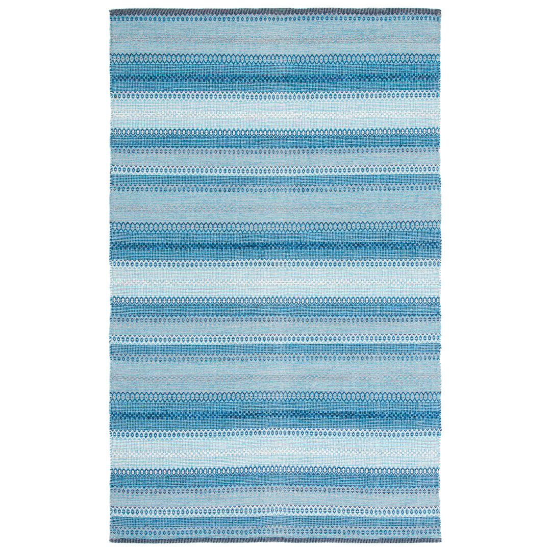 SAFAVIEH Montauk MTK851G Handwoven Grey / Blue Rug Image 2