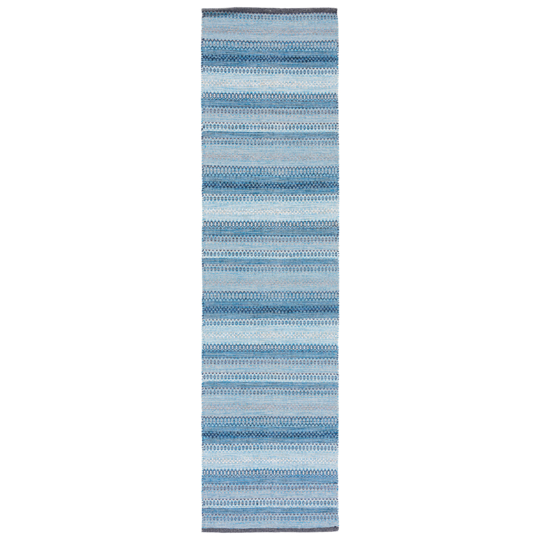 SAFAVIEH Montauk MTK851G Handwoven Grey / Blue Rug Image 4