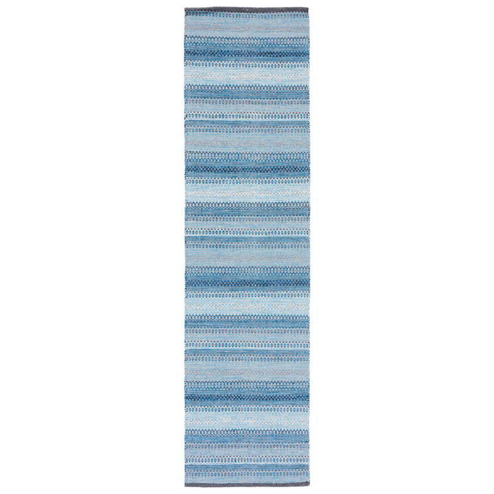 SAFAVIEH Montauk MTK851G Handwoven Grey / Blue Rug Image 4