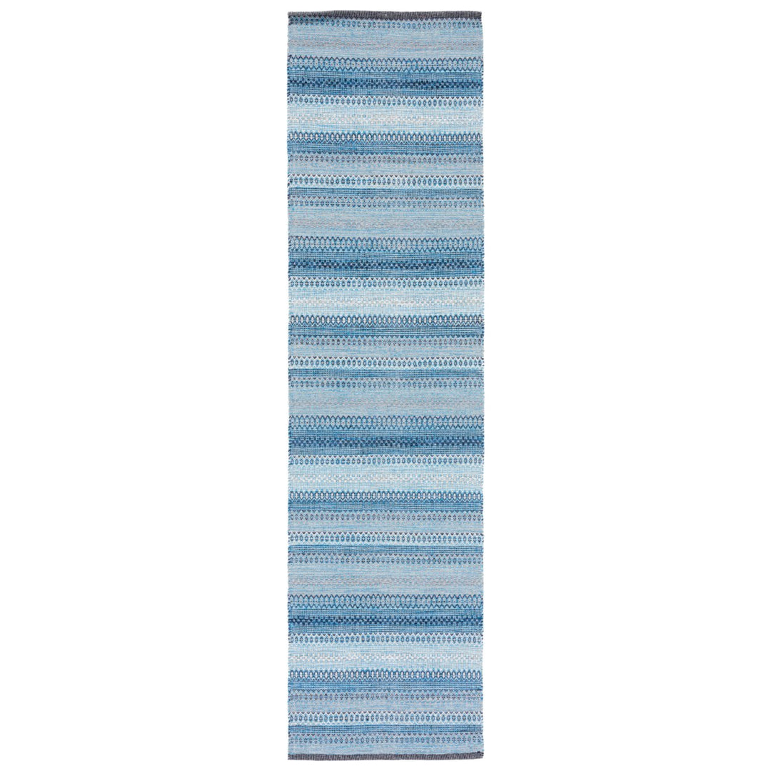 SAFAVIEH Montauk MTK851G Handwoven Grey / Blue Rug Image 1