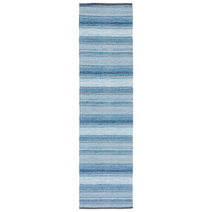 SAFAVIEH Montauk MTK851G Handwoven Grey / Blue Rug Image 1