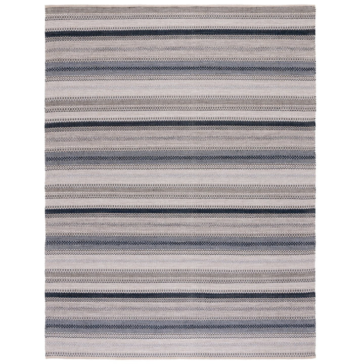 SAFAVIEH Montauk MTK851H Handwoven Grey / Black Rug Image 1