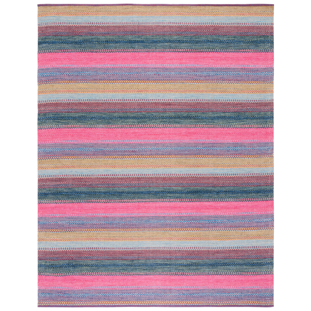 SAFAVIEH Montauk MTK851Q Handwoven Red / Blue Rug Image 8