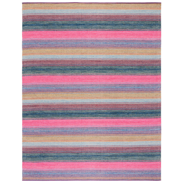 SAFAVIEH Montauk MTK851Q Handwoven Red / Blue Rug Image 8