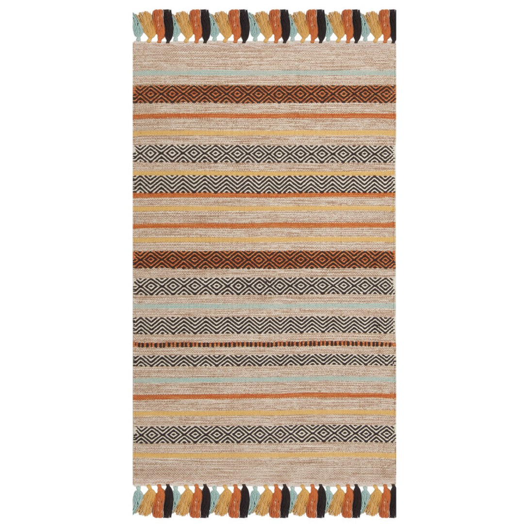 SAFAVIEH Montauk MTK901A Handwoven Beige / Multi Rug Image 1