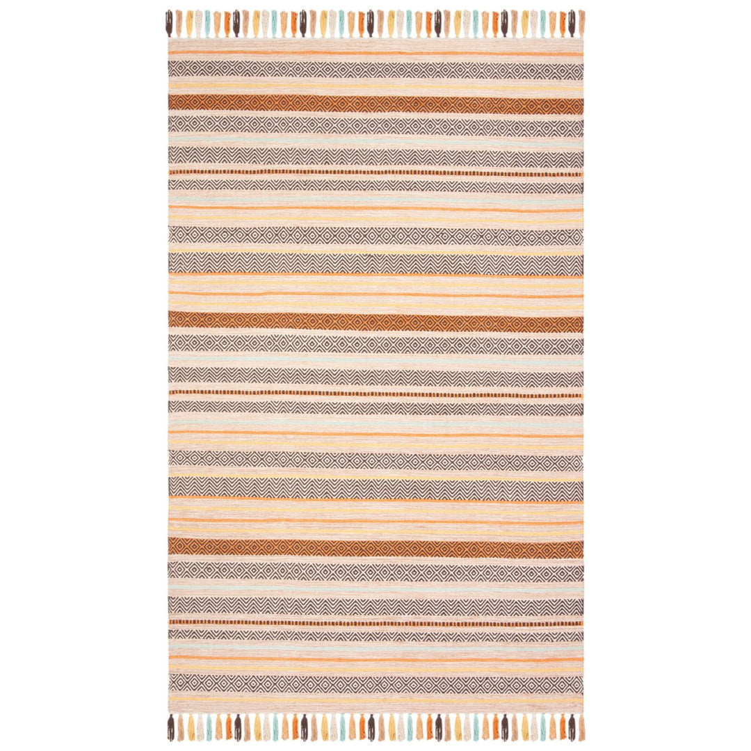 SAFAVIEH Montauk MTK901A Handwoven Beige / Multi Rug Image 1