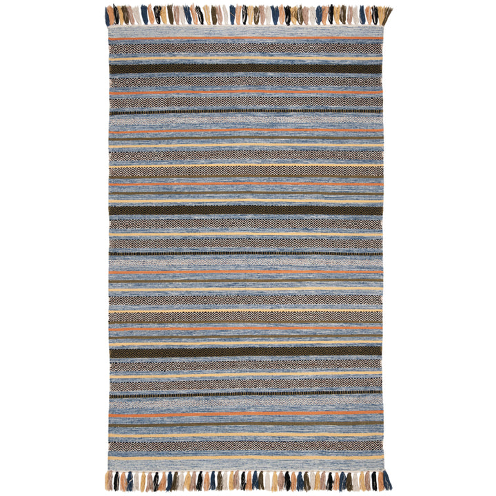 SAFAVIEH Montauk MTK901C Handwoven Blue / Multi Rug Image 8