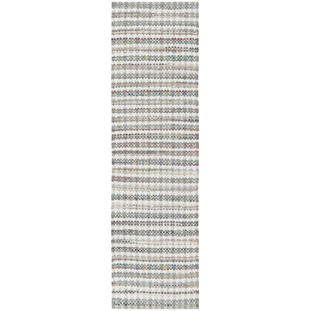 SAFAVIEH Montauk MTK950A Handwoven Grey / Multi Rug Image 3