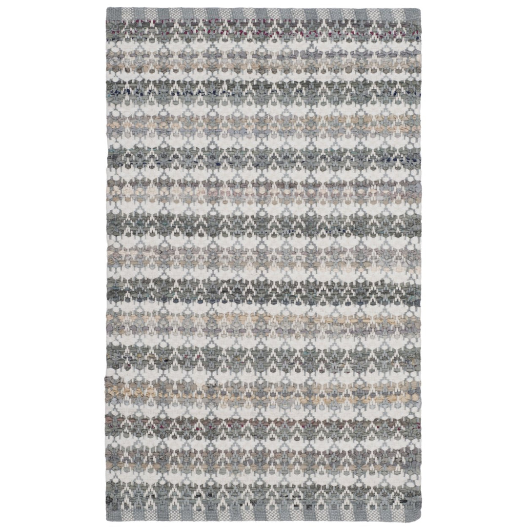 SAFAVIEH Montauk MTK950A Handwoven Grey / Multi Rug Image 6