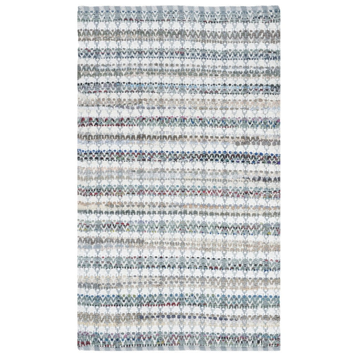 SAFAVIEH Montauk MTK950A Handwoven Grey / Multi Rug Image 1