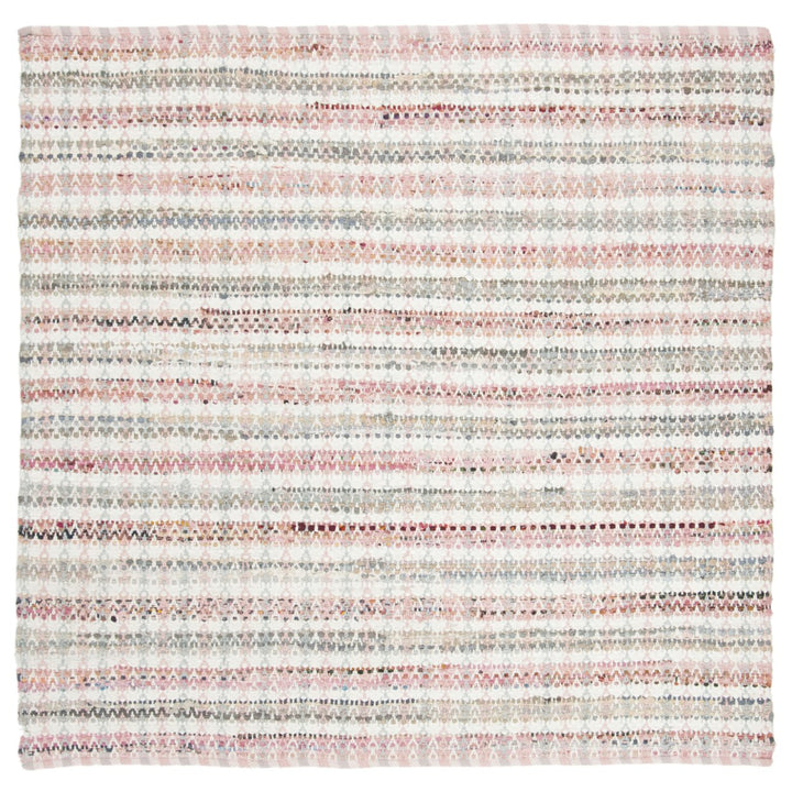 SAFAVIEH Montauk MTK950D Handwoven Pink / Multi Rug Image 1