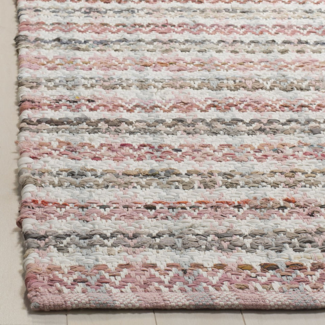 SAFAVIEH Montauk MTK950D Handwoven Pink / Multi Rug Image 5