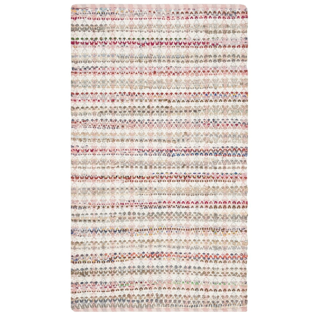 SAFAVIEH Montauk MTK950D Handwoven Pink / Multi Rug Image 6