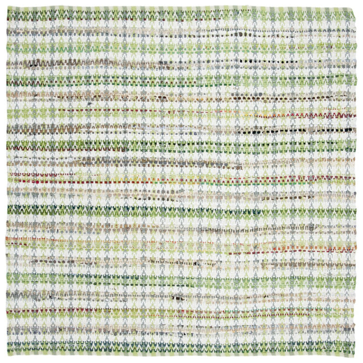 SAFAVIEH Montauk MTK950G Handwoven Green / Multi Rug Image 4