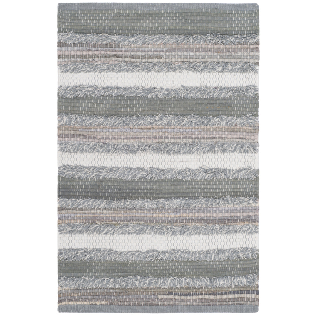 SAFAVIEH Montauk MTK951A Handwoven Grey / Multi Rug Image 6