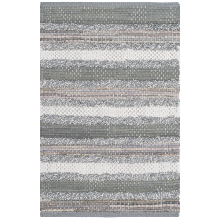 SAFAVIEH Montauk MTK951A Handwoven Grey / Multi Rug Image 1