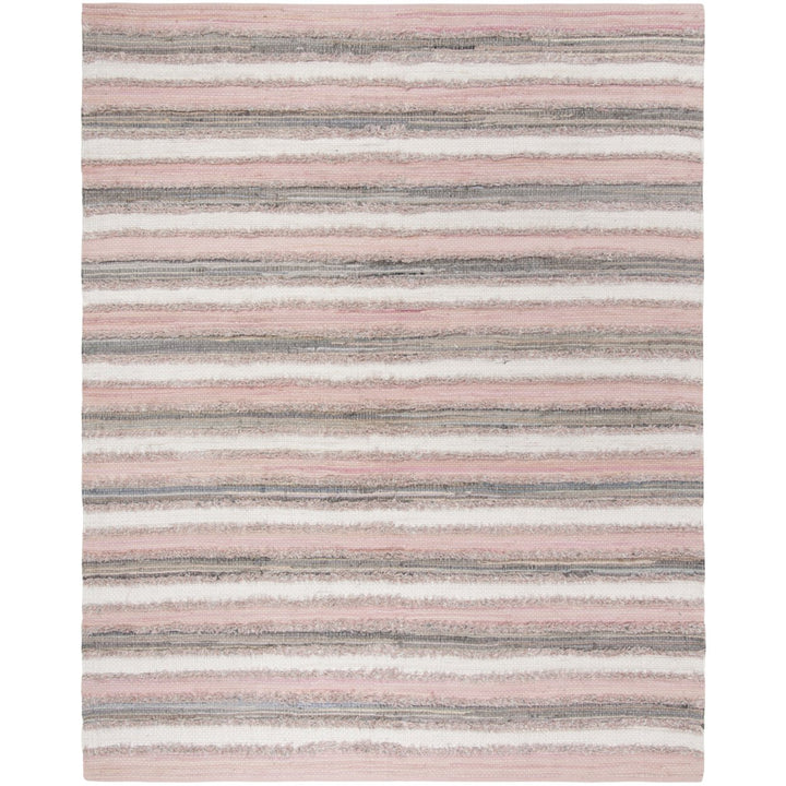 SAFAVIEH Montauk MTK951D Handwoven Pink / Multi Rug Image 1