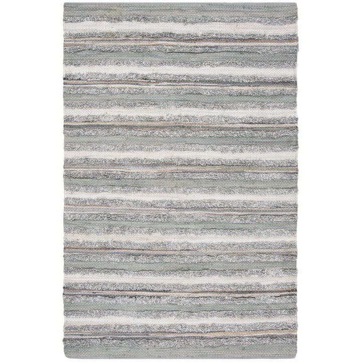 SAFAVIEH Montauk MTK951A Handwoven Grey / Multi Rug Image 1