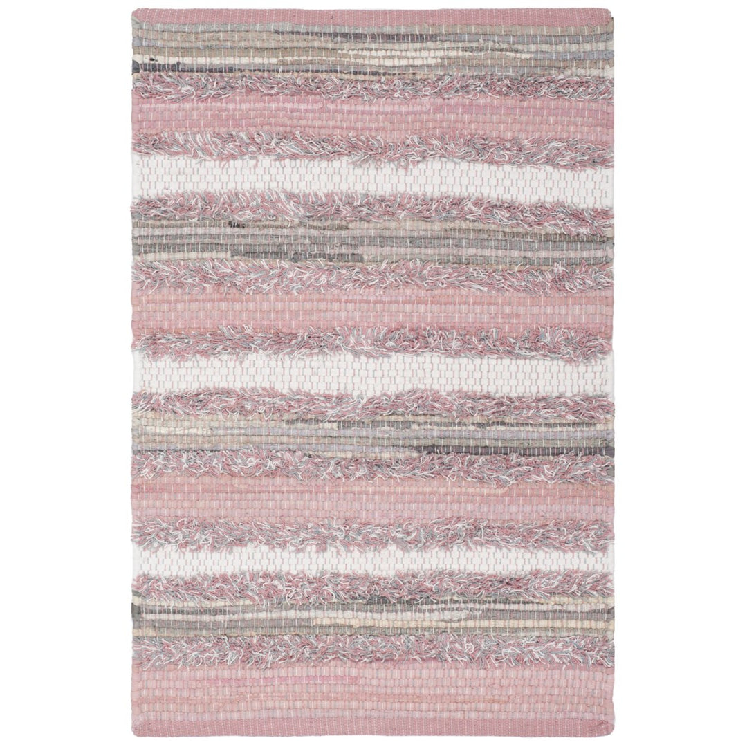 SAFAVIEH Montauk MTK951D Handwoven Pink / Multi Rug Image 6