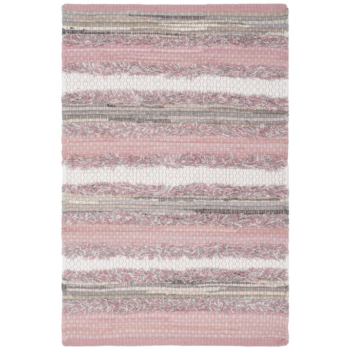 SAFAVIEH Montauk MTK951D Handwoven Pink / Multi Rug Image 6