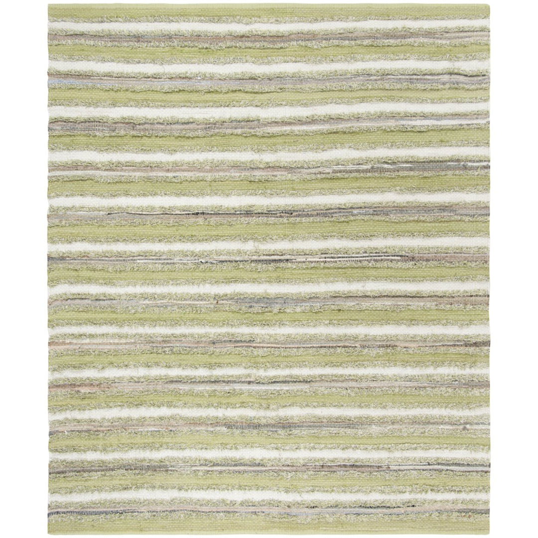 SAFAVIEH Montauk MTK951G Handwoven Green / Multi Rug Image 1