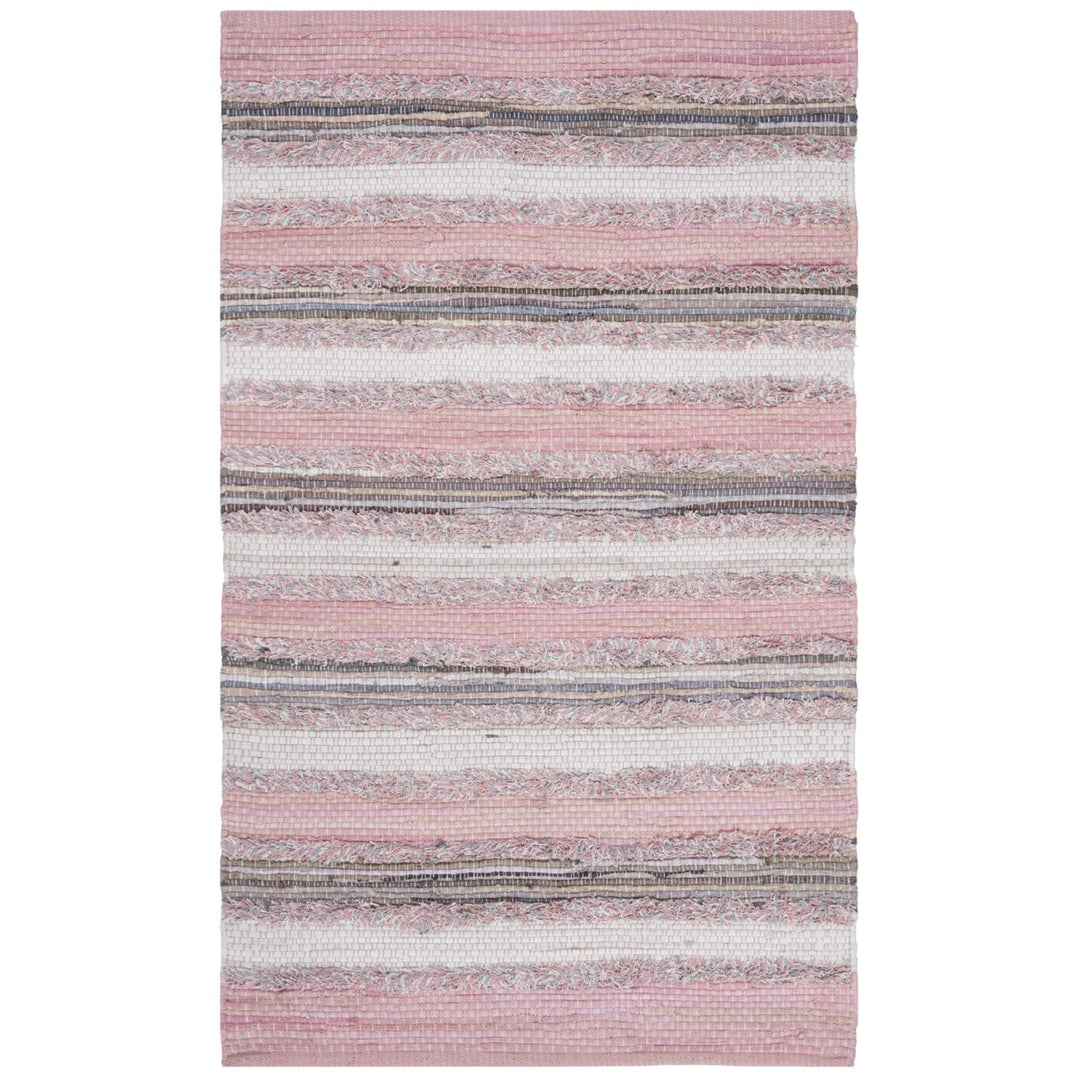 SAFAVIEH Montauk MTK951D Handwoven Pink / Multi Rug Image 7