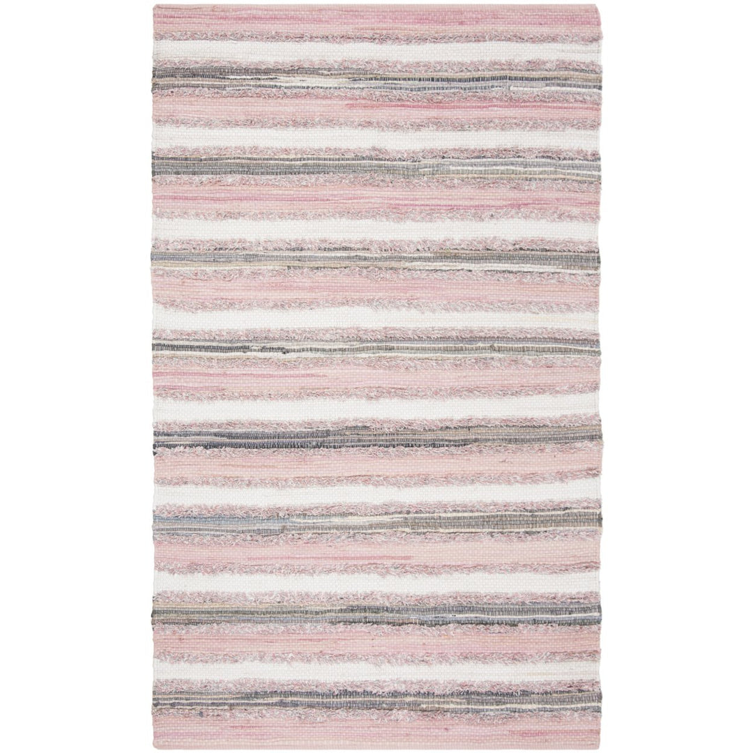 SAFAVIEH Montauk MTK951D Handwoven Pink / Multi Rug Image 1