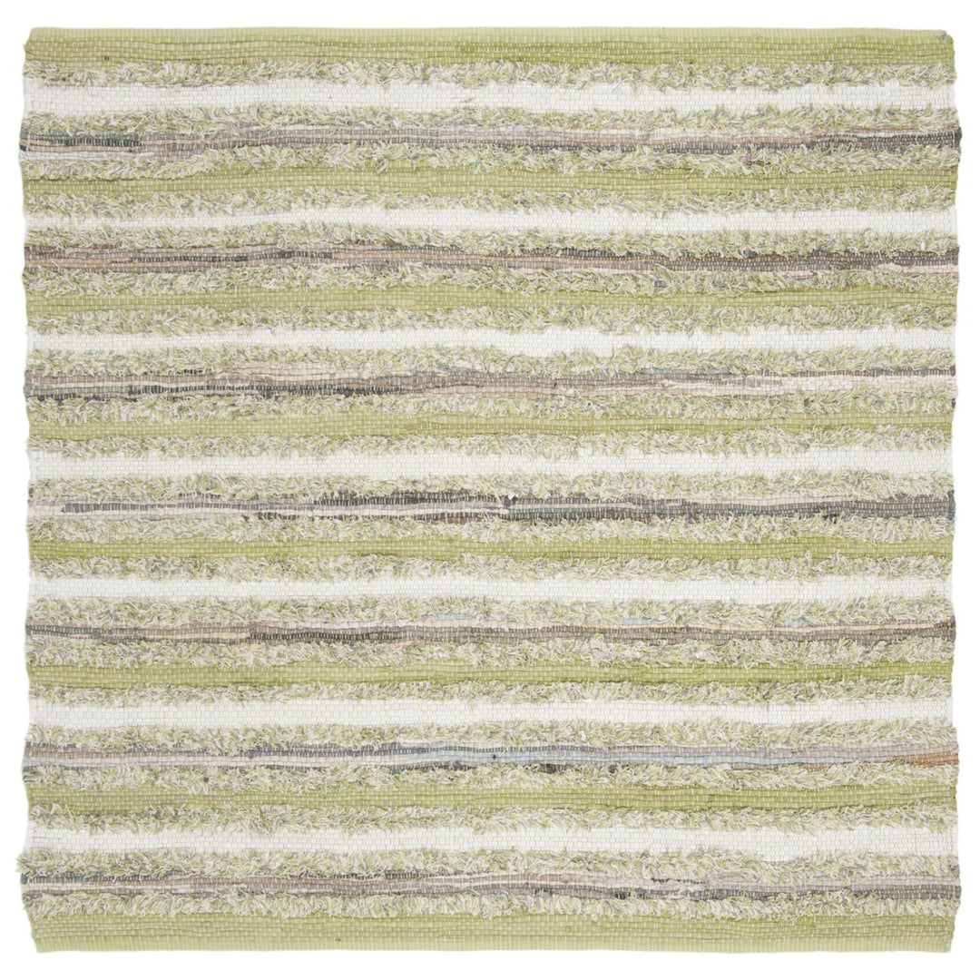 SAFAVIEH Montauk MTK951G Handwoven Green / Multi Rug Image 4