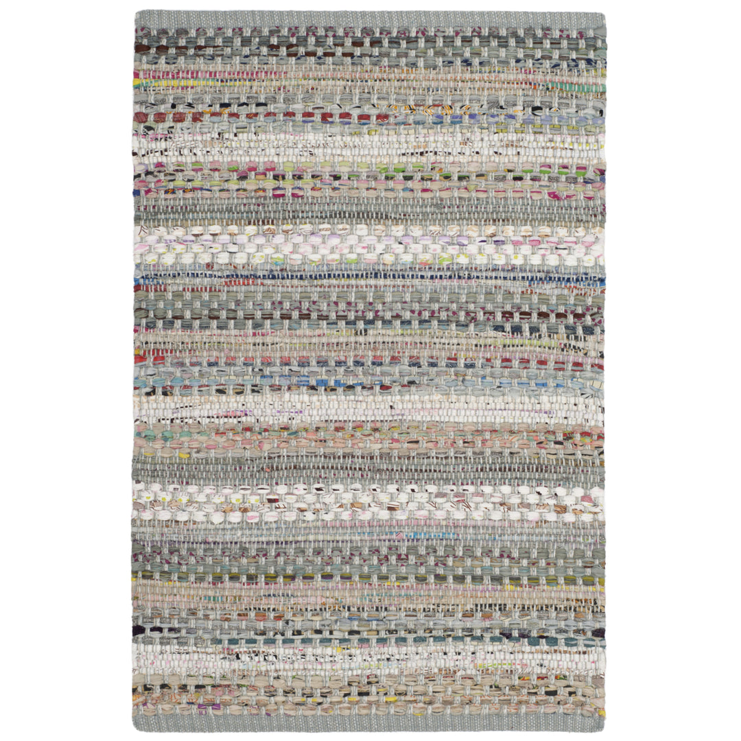 SAFAVIEH Montauk MTK975A Handwoven Grey / Multi Rug Image 6