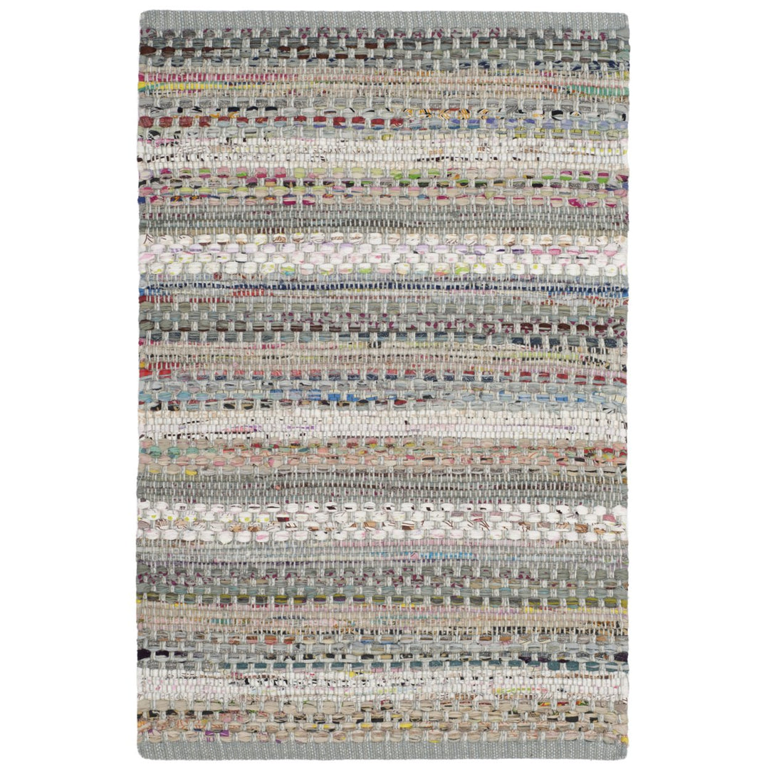 SAFAVIEH Montauk MTK975A Handwoven Grey / Multi Rug Image 1