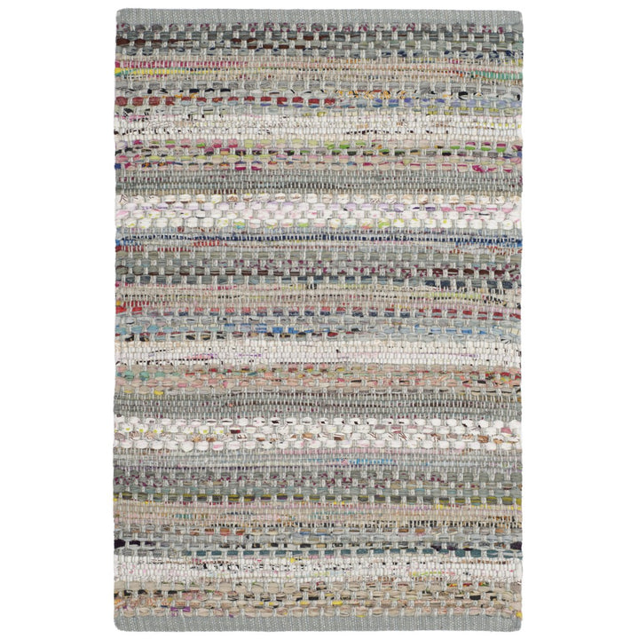 SAFAVIEH Montauk MTK975A Handwoven Grey / Multi Rug Image 1