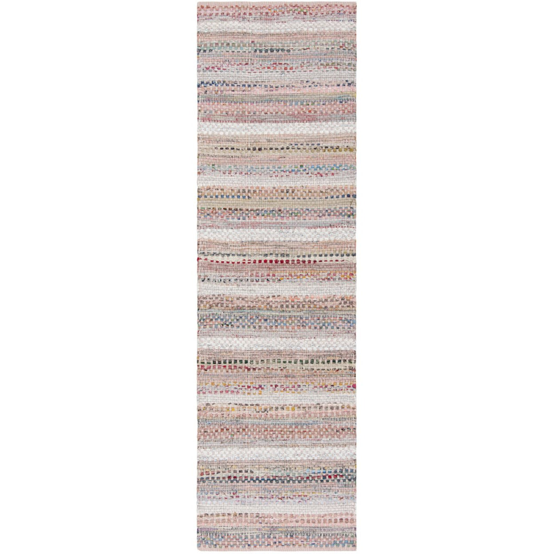 SAFAVIEH Montauk MTK975D Handwoven Pink / Multi Rug Image 1