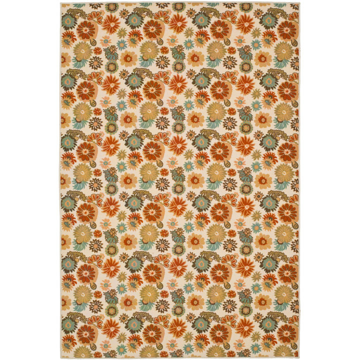 SAFAVIEH Metropolis MTP523-1391 Beige / Multi Rug Image 2