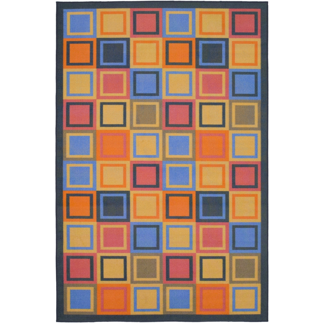 SAFAVIEH Metropolis MTP531-6591 Blue / Multi Rug Image 5