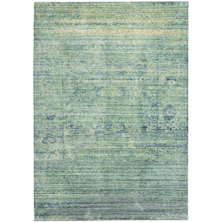 SAFAVIEH Mystique Collection MYS920G Green / Multi Rug Image 7