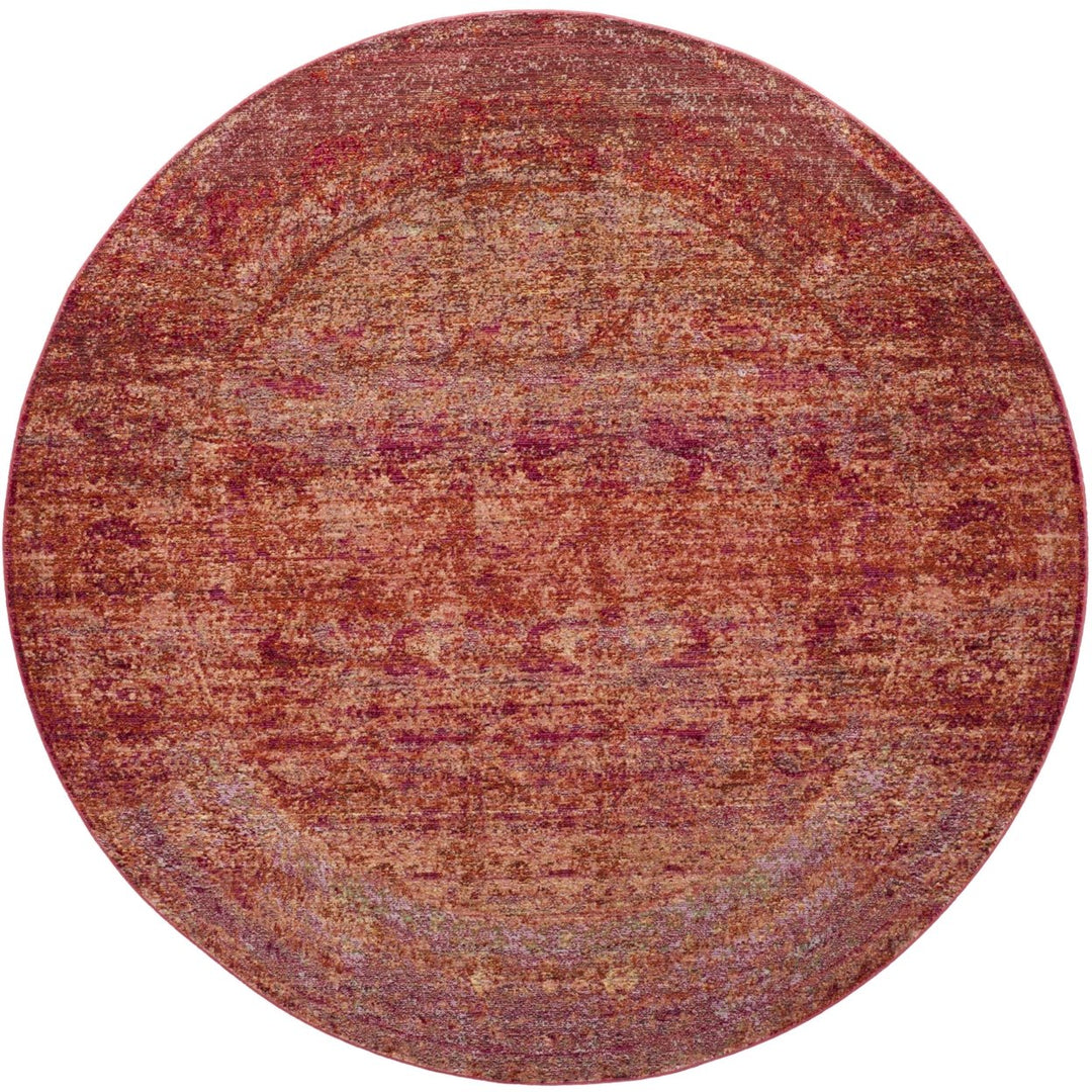 SAFAVIEH Mystique Collection MYS920P Rust / Multi Rug Image 1